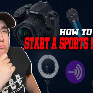 How to start up a SPORTS PODCAST! (Tips/Steps!)